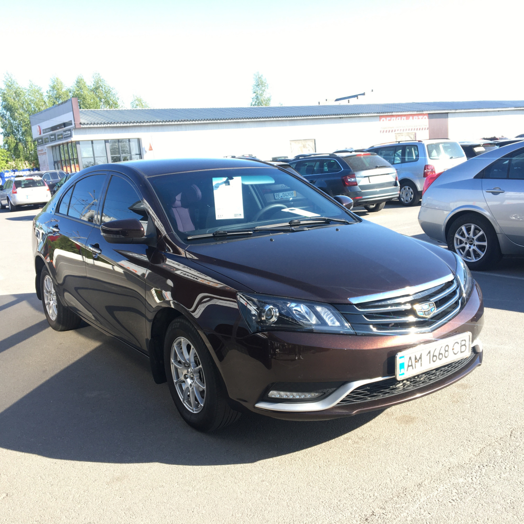 Geely Emgrand 7 (EC7) 2017 Geely Emgrand 7 (EC7) 2017