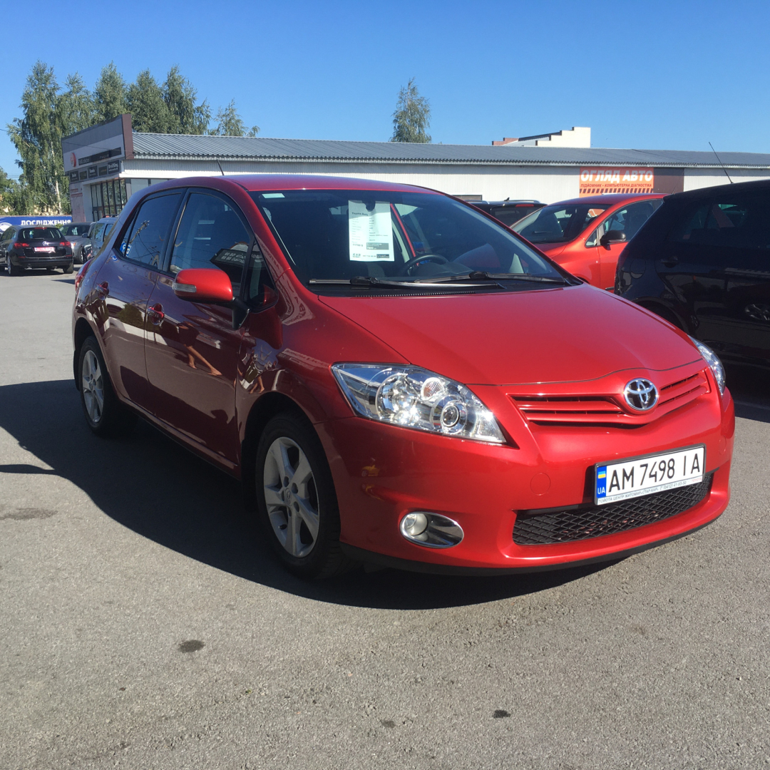 Toyota Auris 2012 Toyota Auris 2012