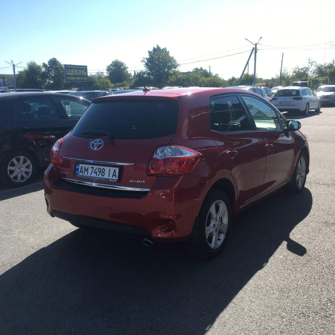 Toyota Auris 2012 Toyota Auris 2012