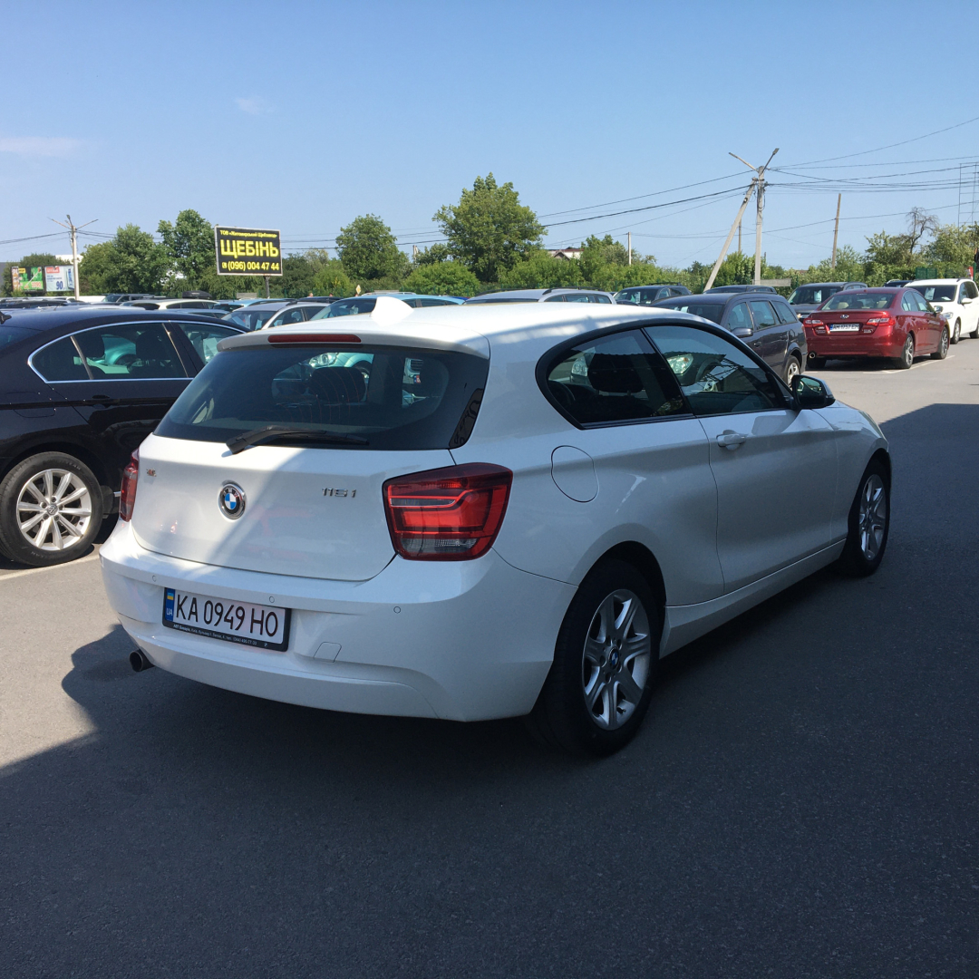 BMW 116 2013 BMW 116 2013